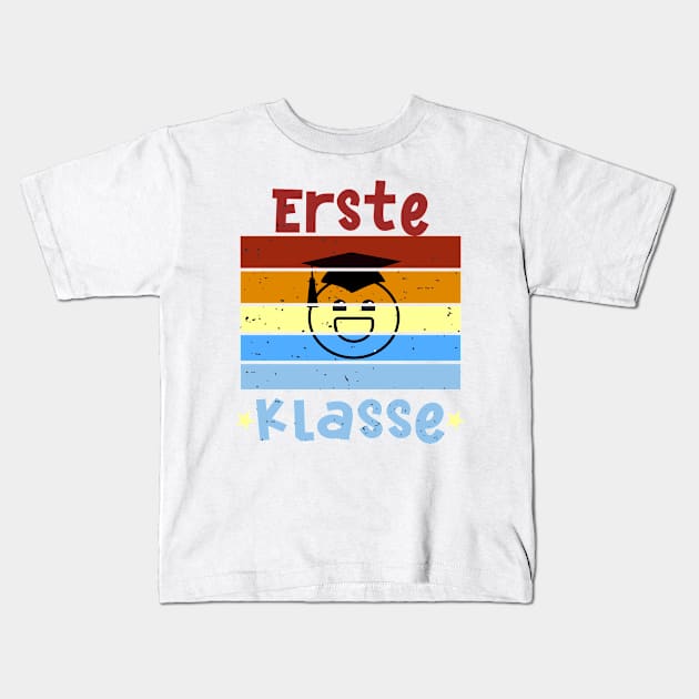 1. Klasse Smile Schulbeginn T shirt Kids T-Shirt by chilla09